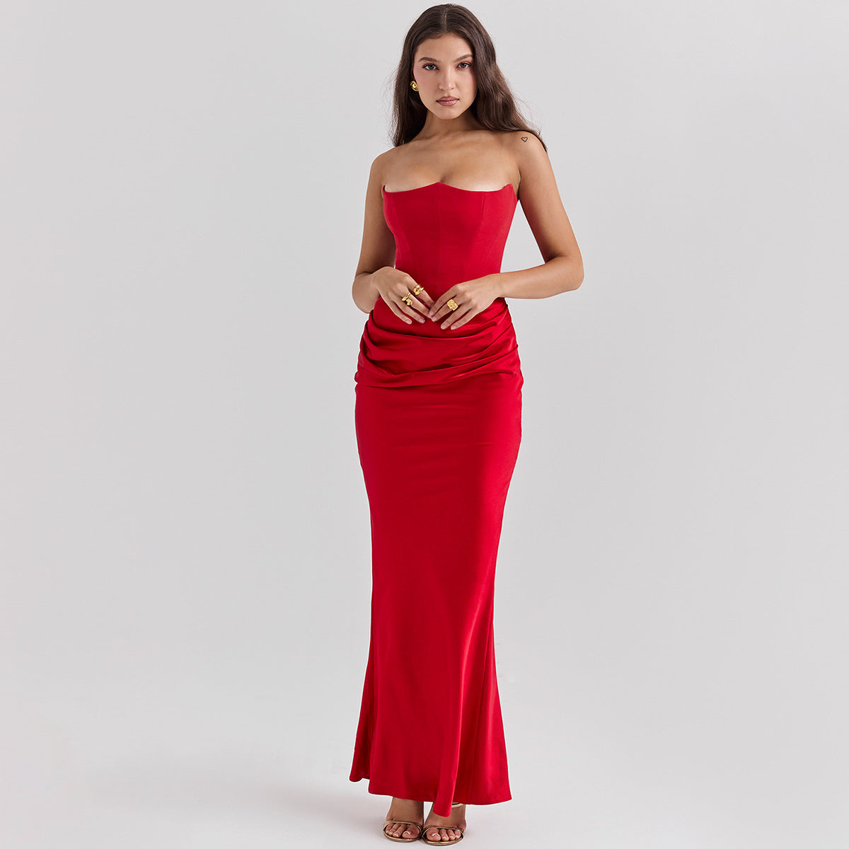 Mya Corset Maxi Dress