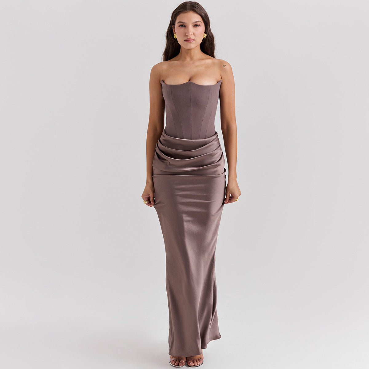 Mya Corset Maxi Dress
