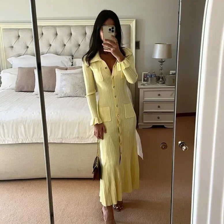 Silvia Knit Midi Dress