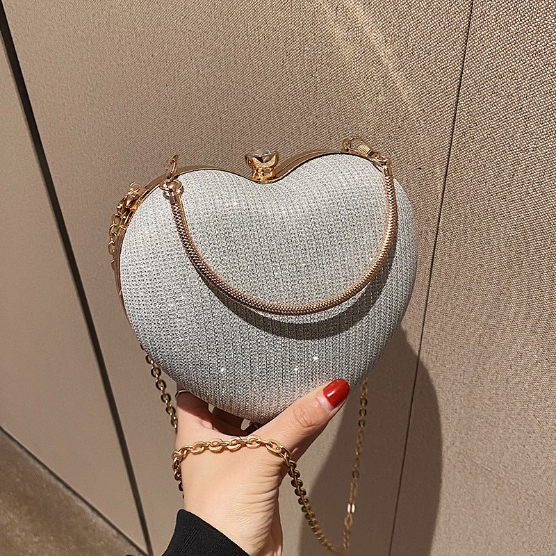 Peach Heart Bag