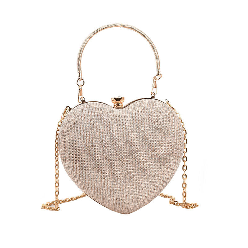 Peach Heart Bag