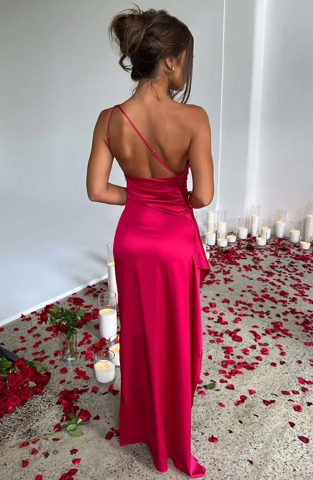 Aria Satin Dress