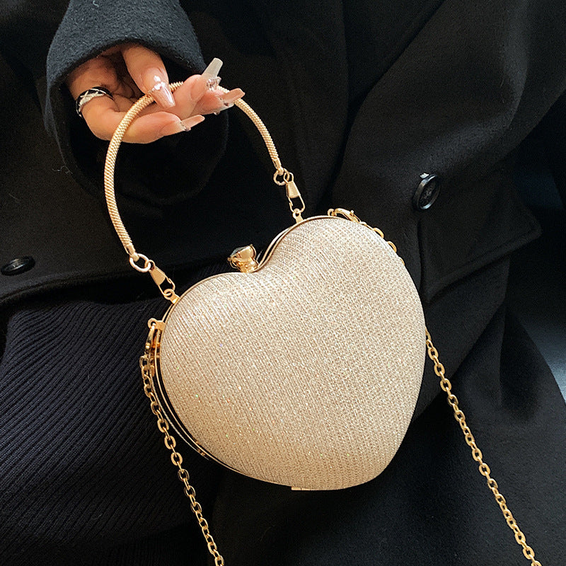 Peach Heart Bag